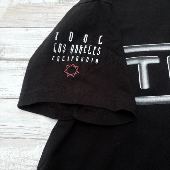 Tool Band T Shirt Small Black 2012 Los Angeles Concert Tour Crew Neck Graphic - Picture 5 of 7